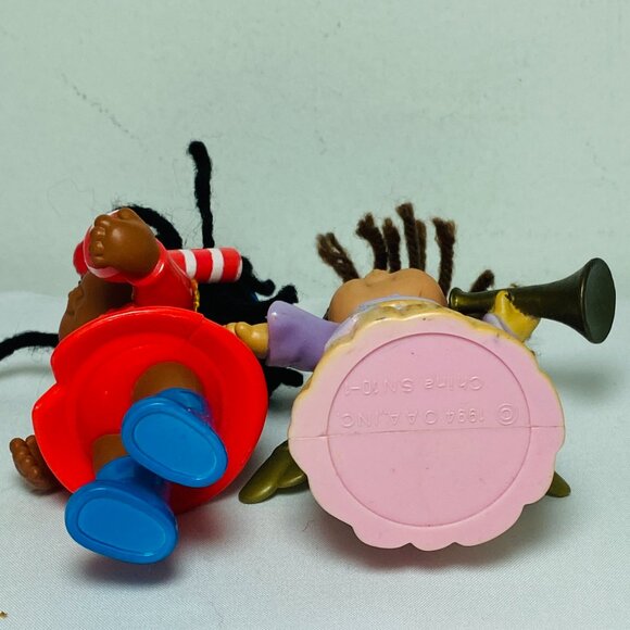 2 CABBAGE PATCH KIDS 1994 McDonalds Happy Meal Toys: Christmas Angel,Toy Soldier - Picture 5 of 5